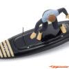 Kyosho Surfer Board & Hatch for RC Surfer Black - Afbeelding 2