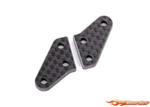 Traxxas Steering Block Arms Carbon (2) (Sledge) 9642