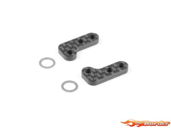XRAY X1'24 Side Brace Arm - Graphite 2.5mm (2) 376333