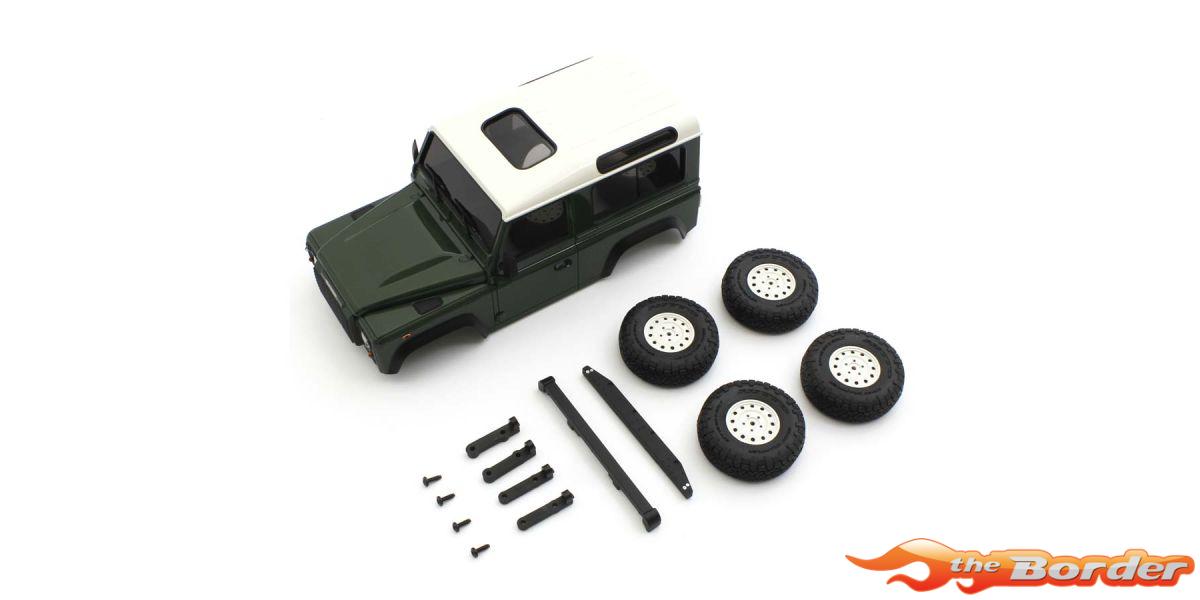 Kyosho Bodyshell Land Rover Defender 90 Classic Green Mini-Z 4X4 MX01 MXBT09GR