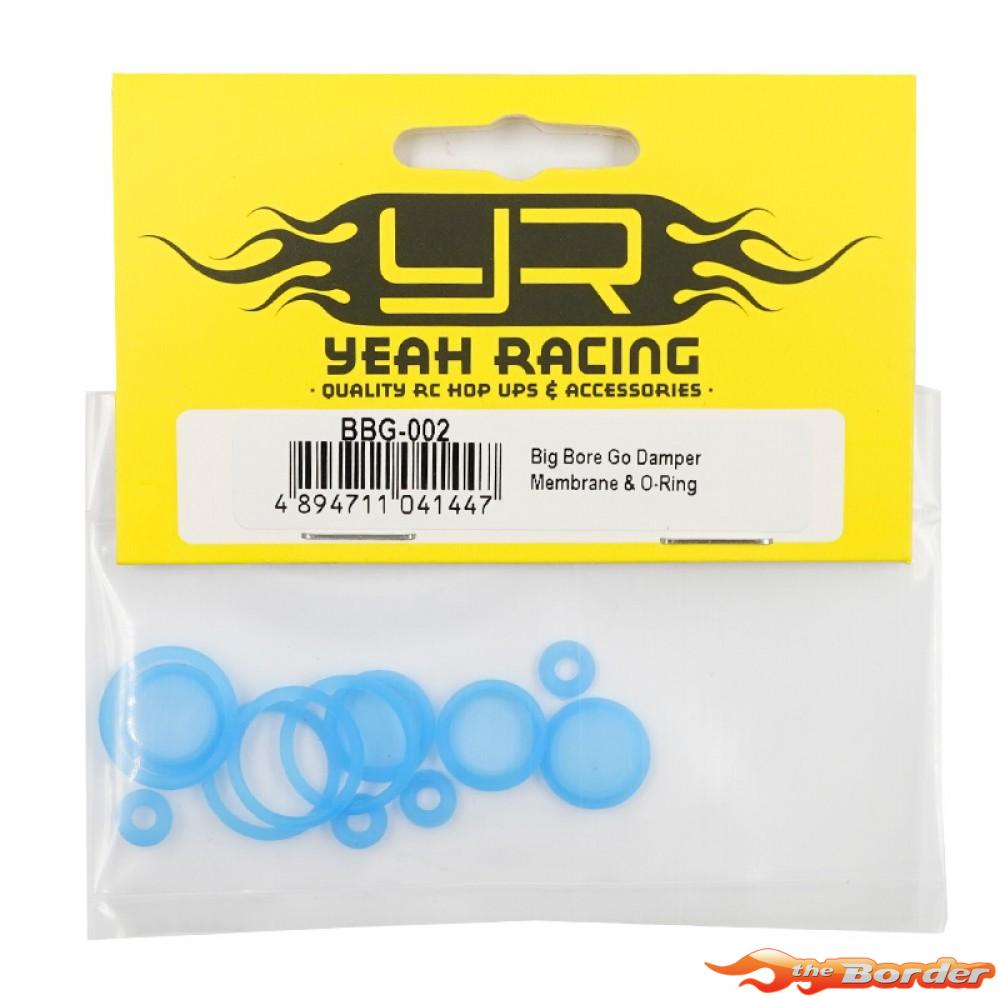Yeah Racing Big Bore Damper Membrane & O-Ring Parts BBG-002 - Afbeelding 2