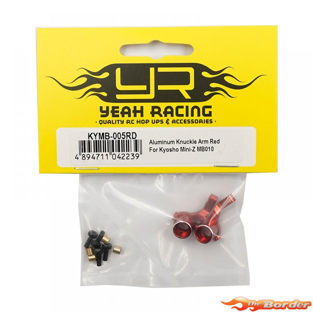 Yeah Racing Alum. Knuckle Arm Red MB-010 KYMB-005RD - Afbeelding 4