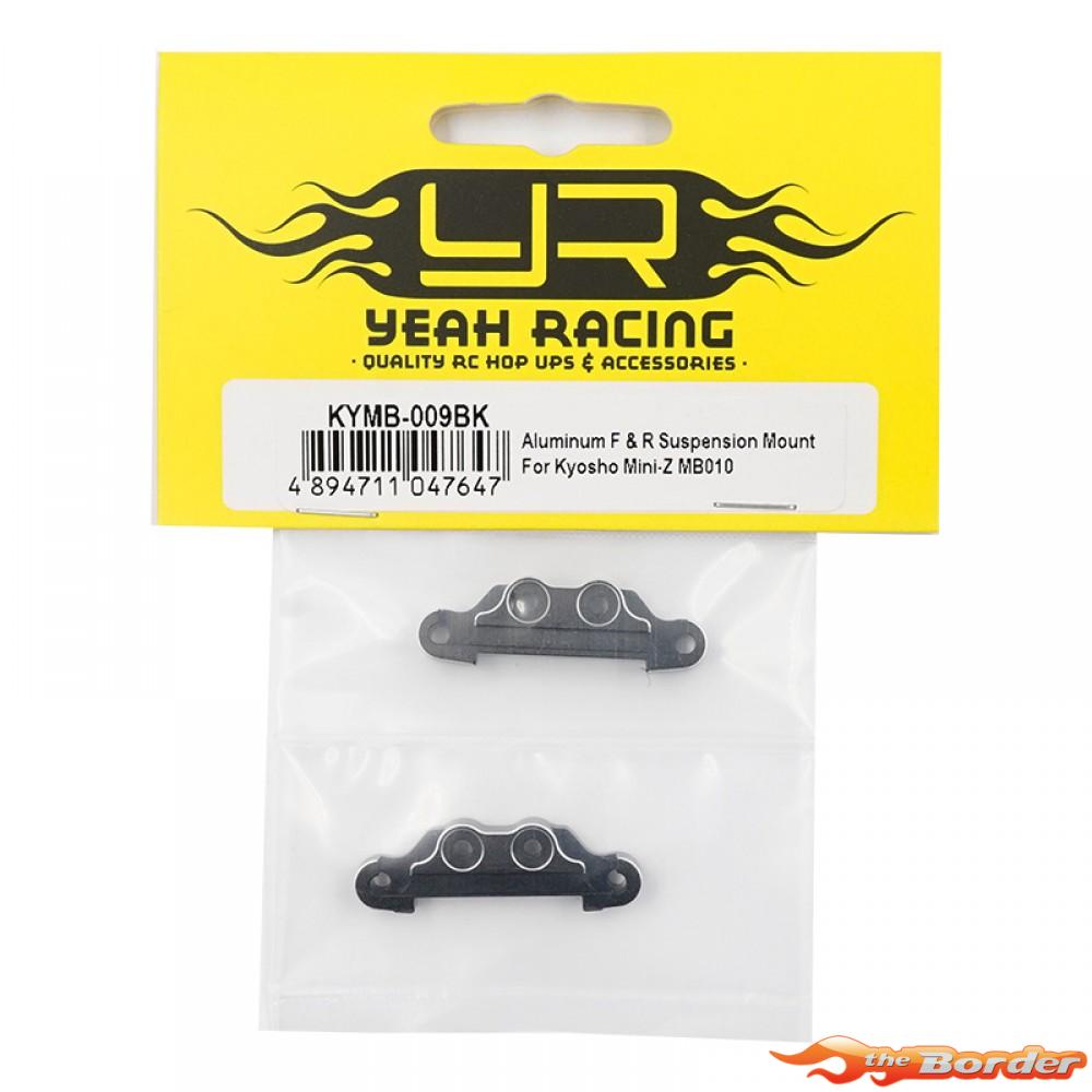 Yeah Racing Alum. F&R Suspension Mount Black MB-010 KYMB-009BK - Afbeelding 3