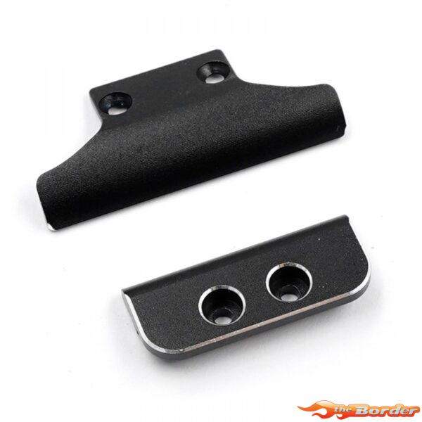 Yeah Racing Alum. F&R Bumper Black MB-010 KYMB-010BK