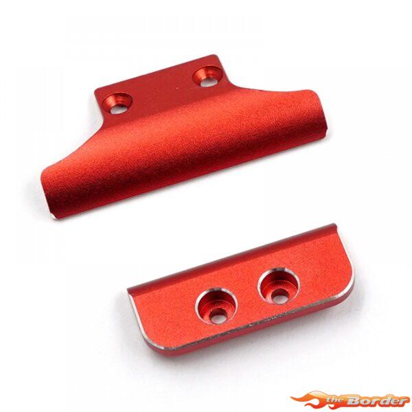 Yeah Racing Alum. F&R Bumper Red MB-010 KYMB-010RD