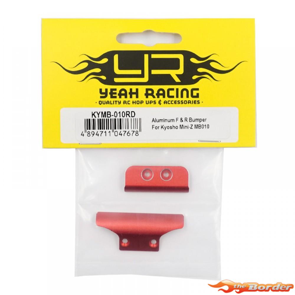 Yeah Racing Alum. F&R Bumper Red MB-010 KYMB-010RD - Afbeelding 4