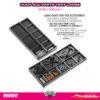 Hudy Alum. Parts Tray Large 215x100mm 108193 - Afbeelding 2