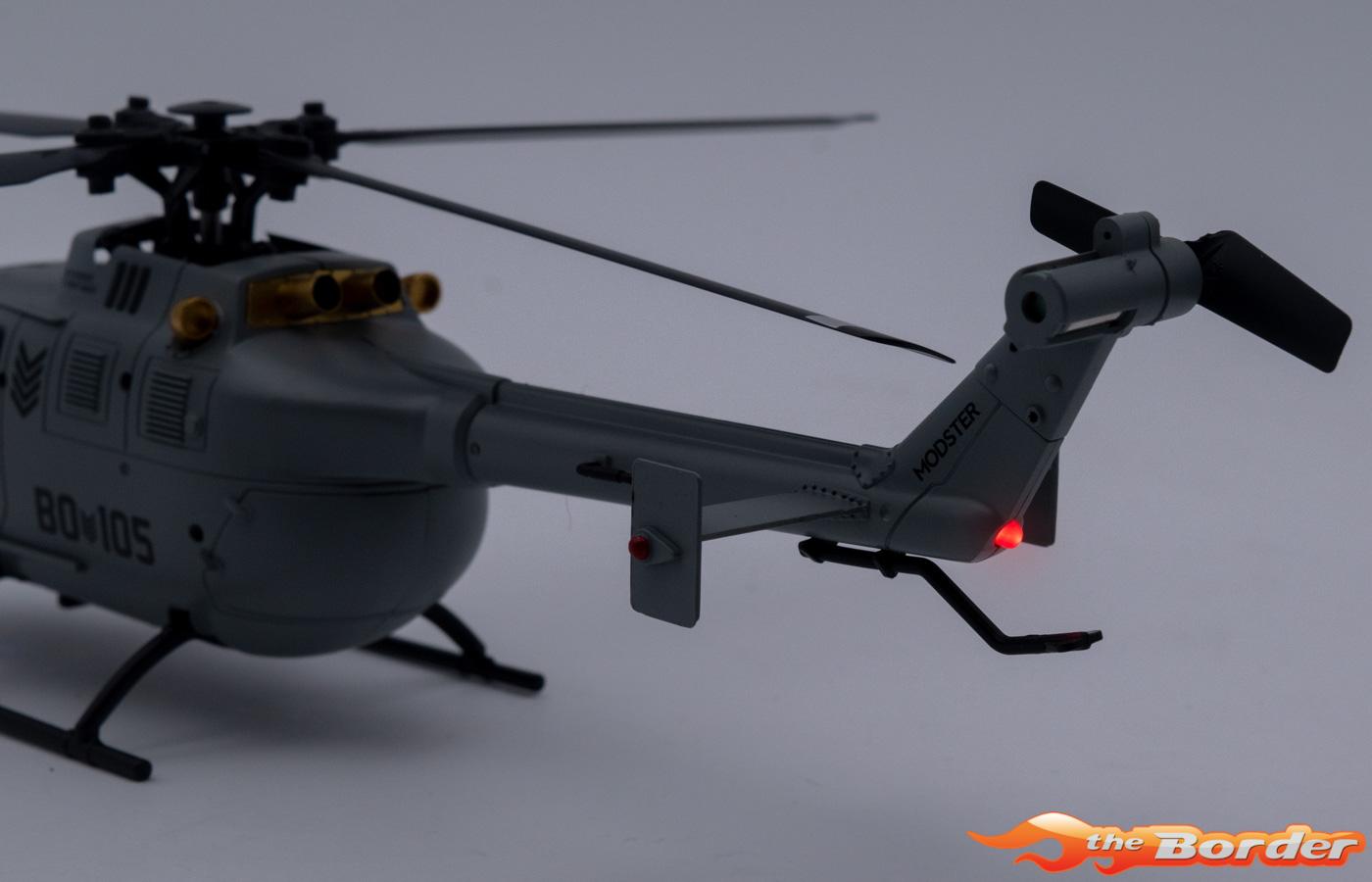 MODSTER BO-105 Flybarless Electric Helicopter RTF Grey - Afbeelding 18