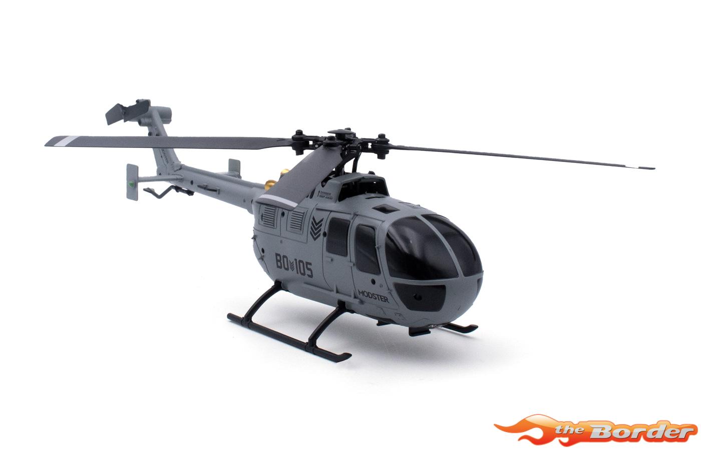 MODSTER BO-105 Flybarless Electric Helicopter RTF Grey - Afbeelding 7