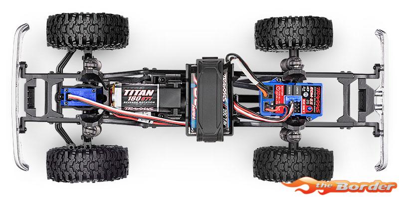 Traxxas TRX-4M 1/18 High Trail Mini Crawler 4WD Chevrolet K10 Truck (RTR inclusief batterij/oplader) 97064 - Afbeelding 8