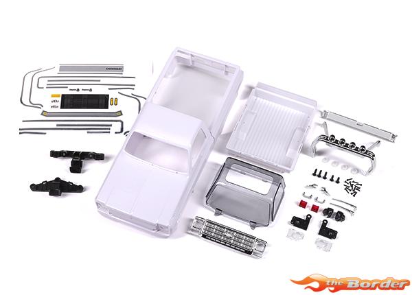 Traxxas TRX-4M Chevy K10 Truck (1979) Complete Body (Wit) 9811
