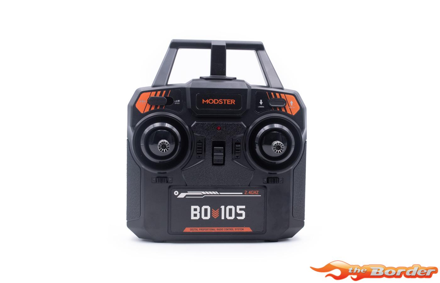 MODSTER BO-105 Flybarless Electric Helicopter RTF Grey - Afbeelding 12