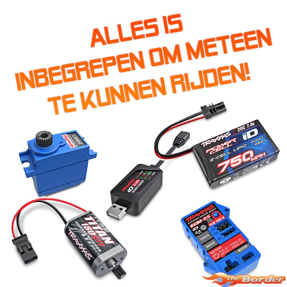 Traxxas TRX-4MT 1/18 Mini Monster Truck 4WD Chevrolet K10 Truck (RTR inclusief batterij/oplader) 98064 - Afbeelding 4