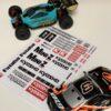 Kyosho Mini-Z  Logo Sticker Sheet BRPD1046 - Afbeelding 4
