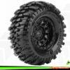 LouiseRC CR-Champ Super Soft Black 1.0" Crawler Tyres (2) LR-T3366VB - Afbeelding 2