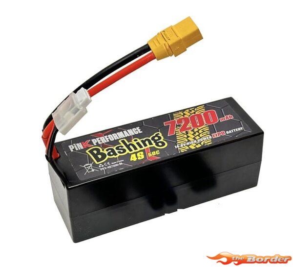 Pink Bashing Hard Case 4S LiPo 14.8V 7200mAh 50C