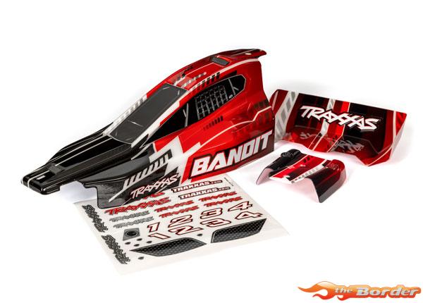 Traxxas Bandit Body Red (Painted Decals Applied) 2450