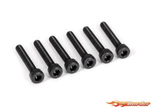 Traxxas 3x18mm Cap-Head Screws Machine (Hex) 2583X