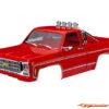 Traxxas TRX-4M Chevy K10 Truck (1979) Complete Body (Blauw/Rood/Zwart) 9811 - Afbeelding 4