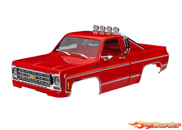Traxxas TRX-4M Chevy K10 Truck (1979) Complete Body (Blauw/Rood/Zwart) 9811 - Afbeelding 4