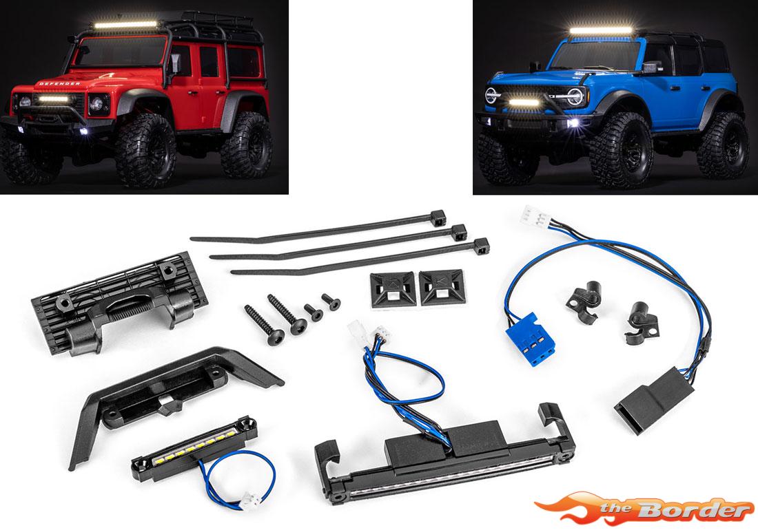 Traxxas TRX-4M LED Light Bar Kit (Bumper LED & Roof LED Bars) (For Bronco & LandRover) 9789