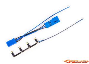 Traxxas TRX-4M LED Lights Wire Harness (for 9862 Roll Bar) 9863