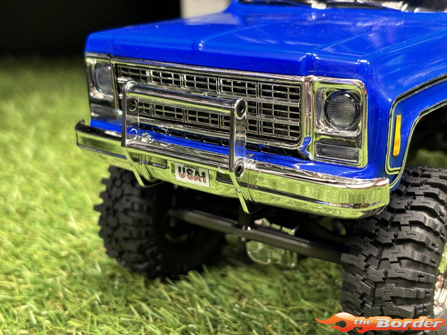 Traxxas TRX-4M Push Bar Chrome voor K10 (fits #9836 bumper) 9838 - Afbeelding 4