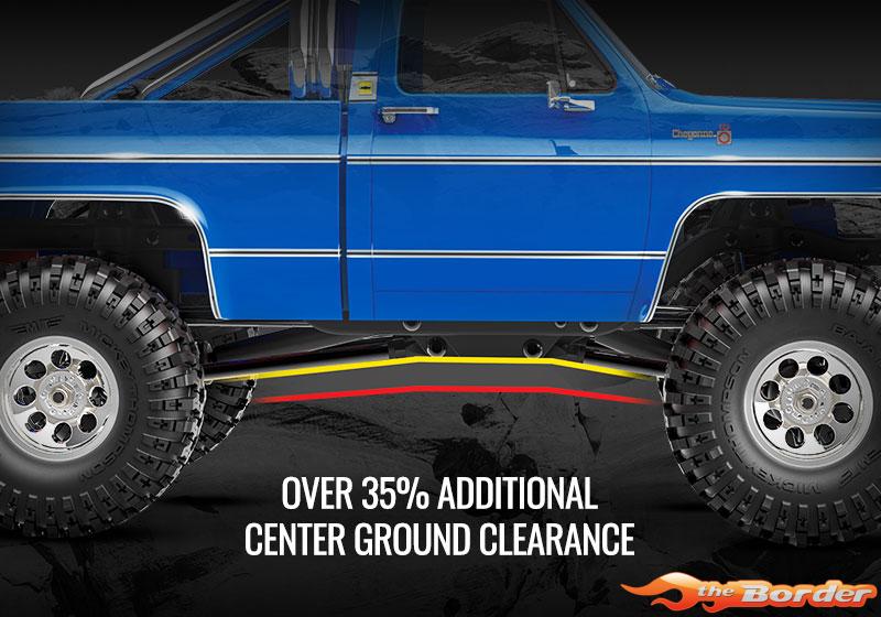 Traxxas TRX-4M 1/18 High Trail Mini Crawler 4WD Chevrolet K10 Truck (RTR inclusief batterij/oplader) 97064 - Afbeelding 13