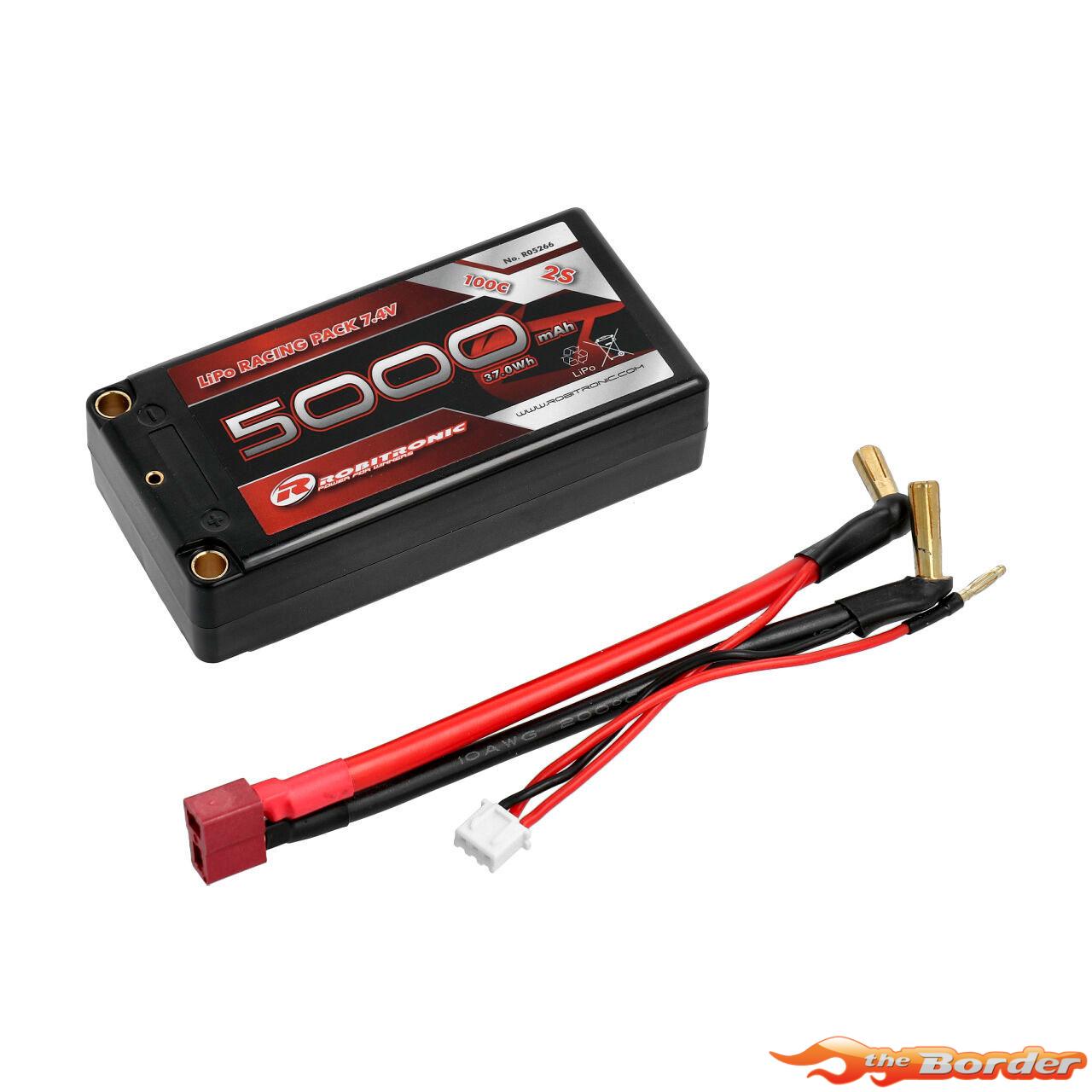 Batterie Accu LiPo HV SHORTY Graphène - 2S - 7.6V 5000mAh 110C - Hard Case - Plug 5mm Batterie Accu LiPo HV SHORTY Graphène - 2S - 7.6V 5000mAh 110C - Hard Case - Plug 5mm