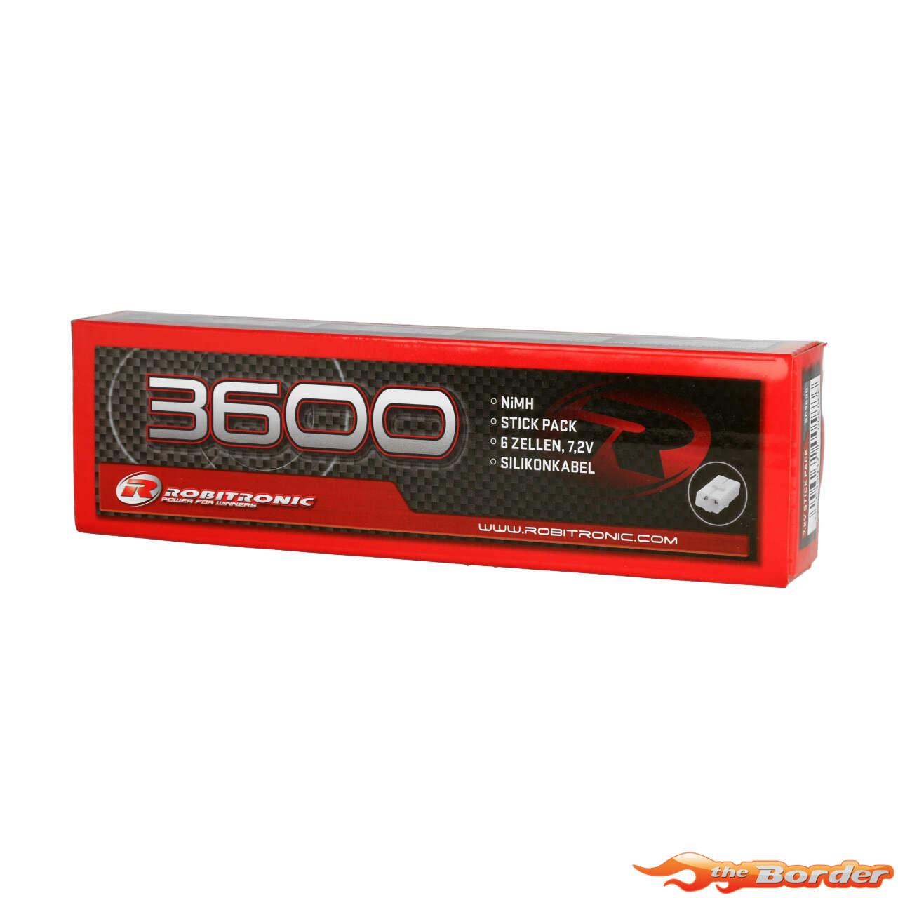 Robitronic NiMH Battery 3600mAh 7.2V Stick Pack Tamiya Plug - Afbeelding 4