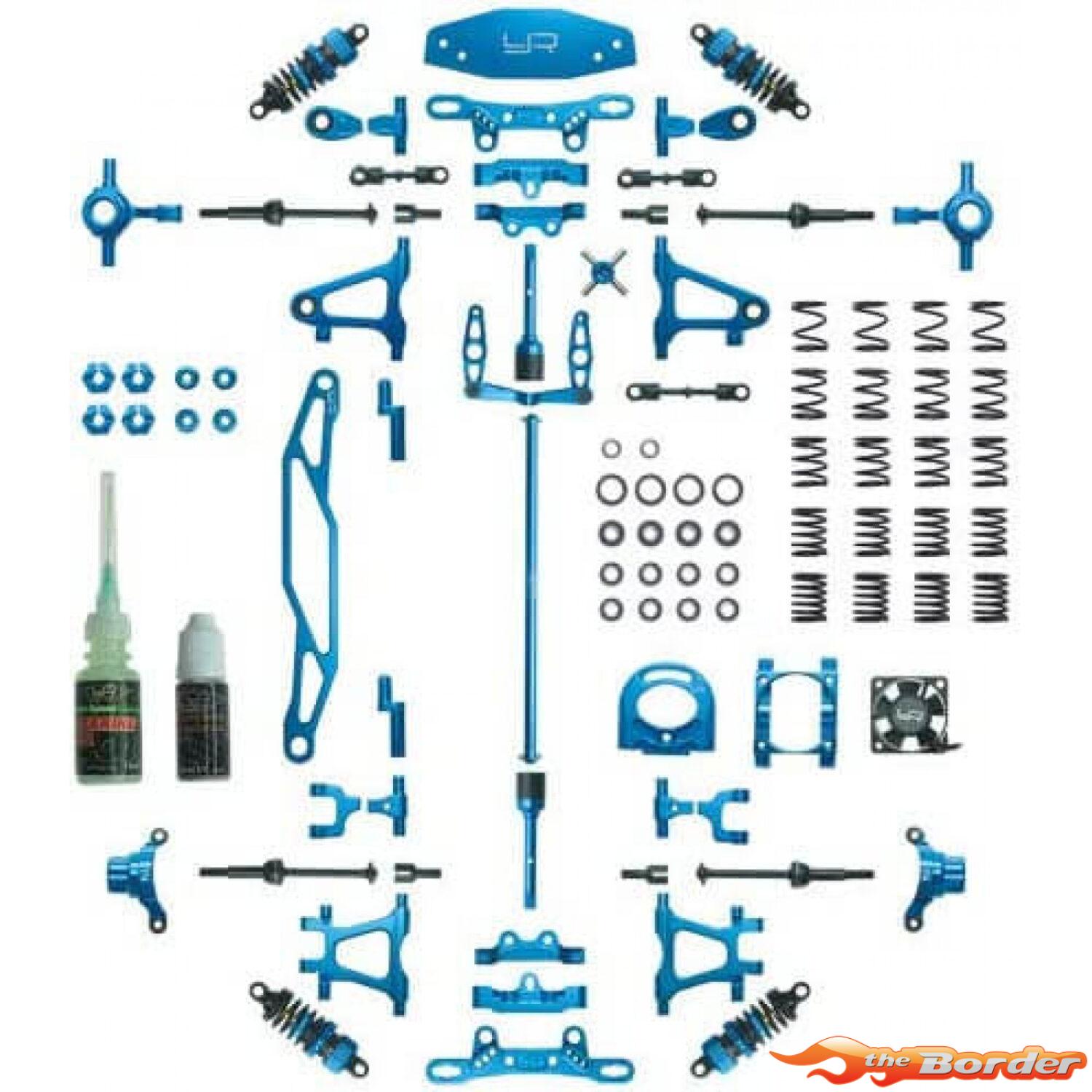 Yeah Racing Aluminum Conversion Kit For Tamiya TT02 CK-TT02BU
