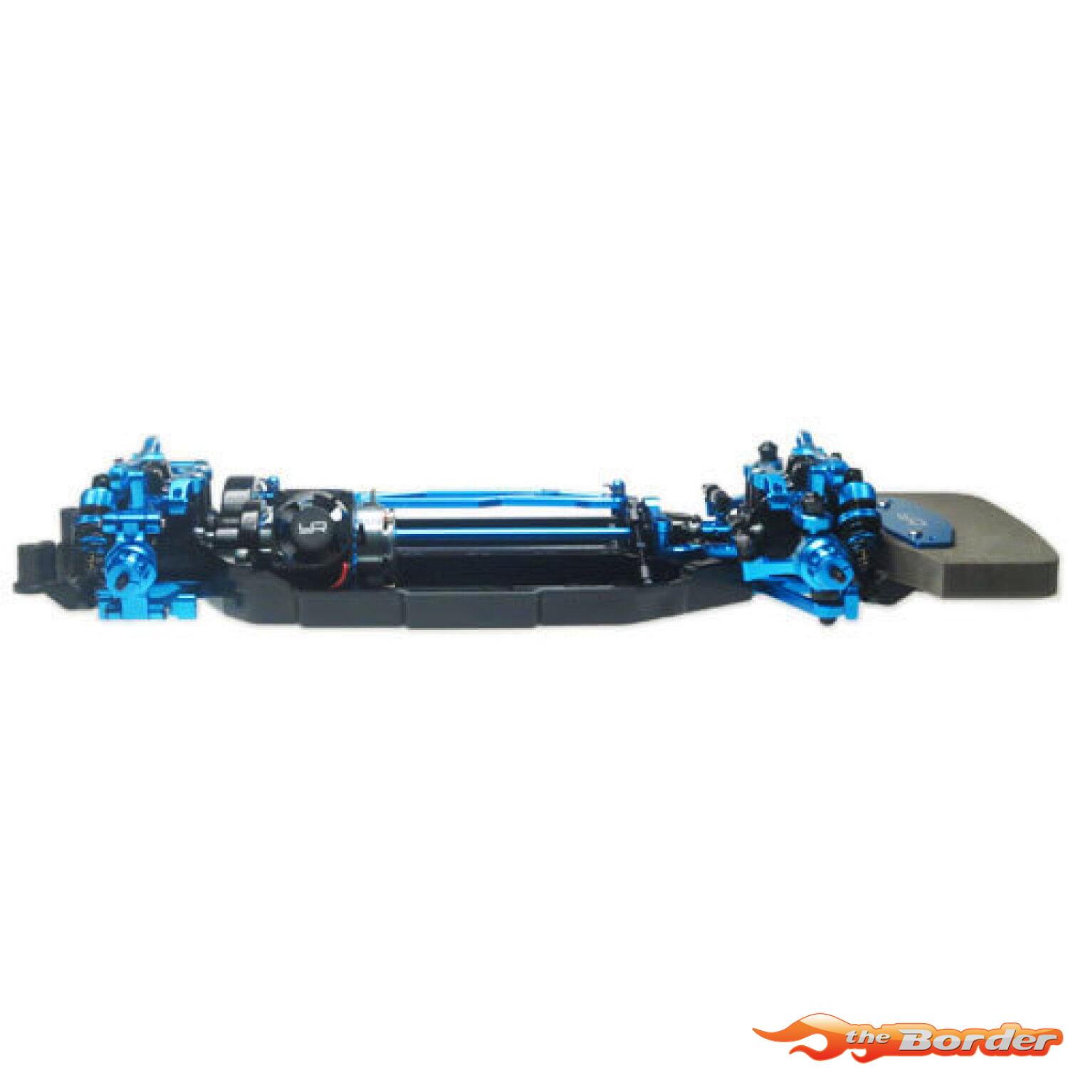 Yeah Racing Aluminum Conversion Kit For Tamiya TT02 CK-TT02BU - Afbeelding 6