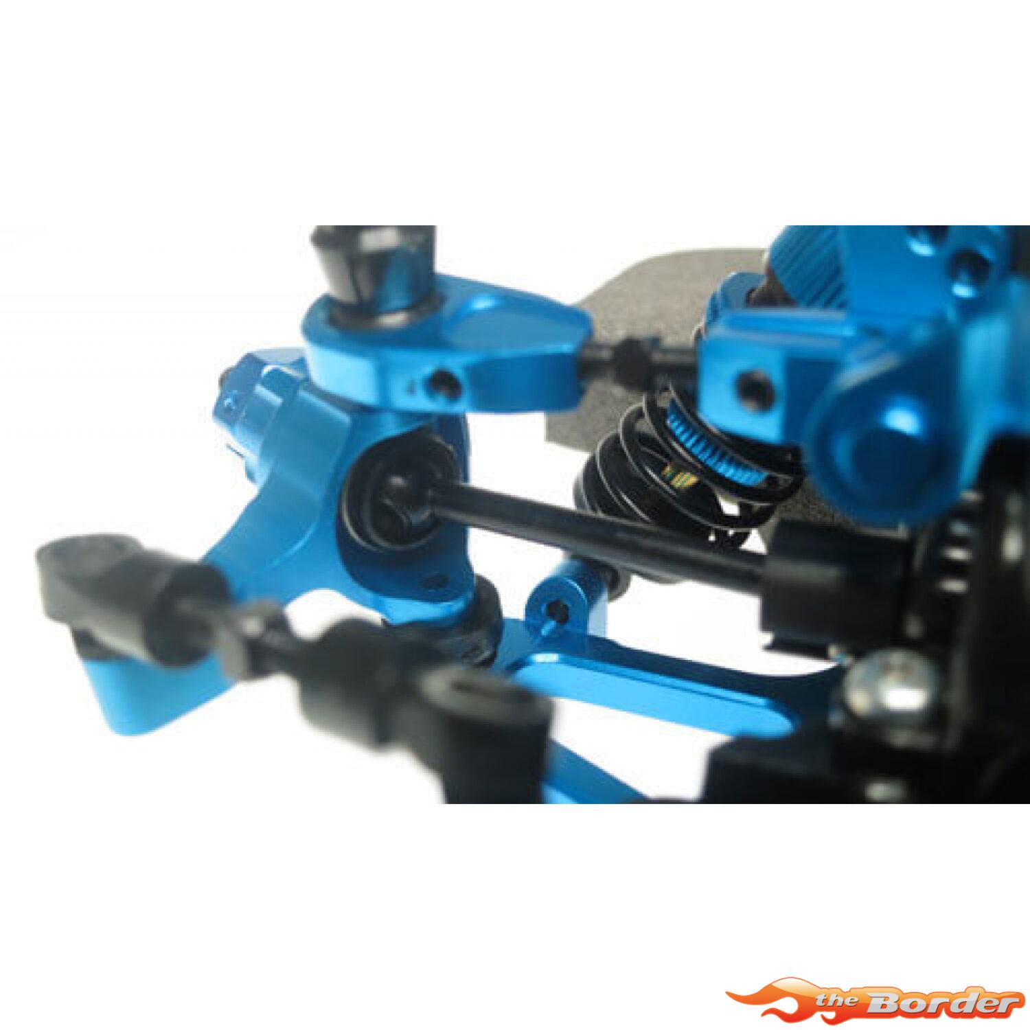 Yeah Racing Aluminum Conversion Kit For Tamiya TT02 CK-TT02BU - Afbeelding 5