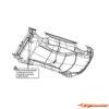 Aerox Touring Car Body Rear Stiffeners AX036 - Afbeelding 3