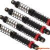 BRP Alu Shocks 100mm w/Springs for SCX10 / TRX-4 (2pcs) BRP2012-100 - Afbeelding 3