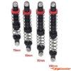 BRP Alu Shocks 100mm w/Springs for SCX10 / TRX-4 (2pcs) BRP2012-100 - Afbeelding 2