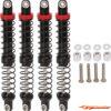 BRP Alu Shocks 100mm w/Springs for SCX10 / TRX-4 (2pcs) BRP2012-100 - Afbeelding 4