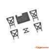 Corally Center Roll Cage Mount - Chassis Tube Version C-00180-716 - Afbeelding 2
