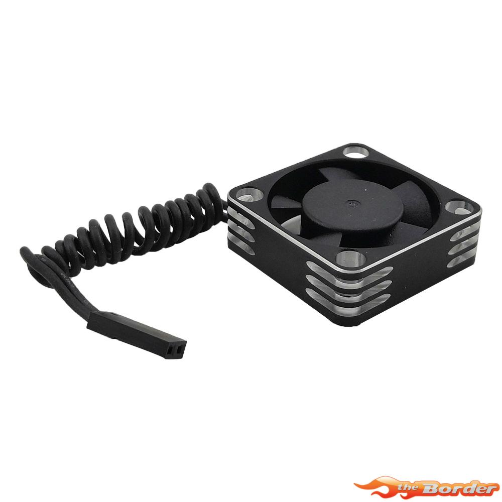BRP Ultra High Speed Cooling Fan w/BEC Connector 40mm Black/Silver BRP02002 - Afbeelding 3