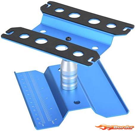 BRP Adjustable Height Car Stand for 1/10 Cars Blue BRP01022