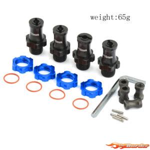 BRP Wheel Hubs Splined 17mm Adapter & Wheel nuts BRP01002