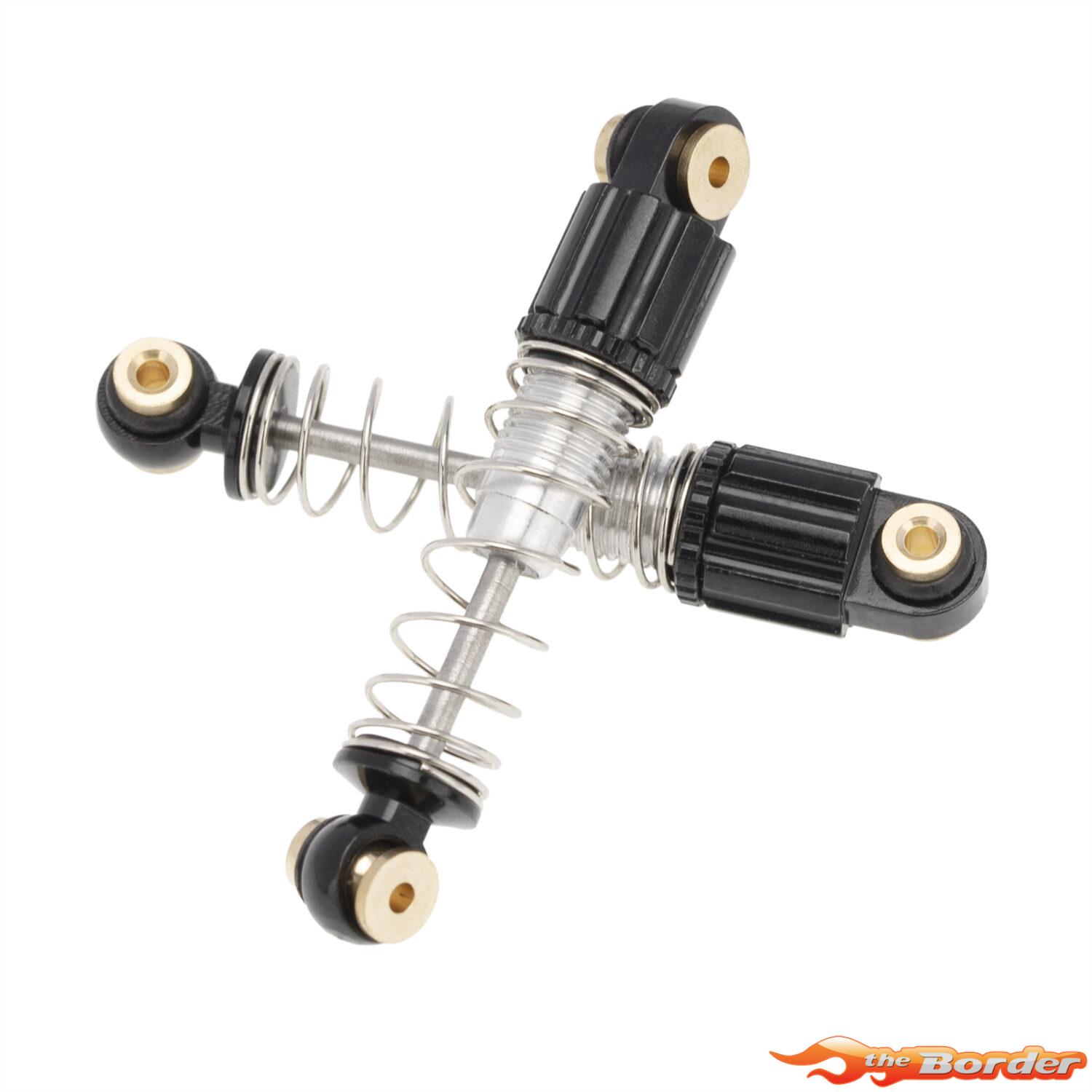 BRP Aluminum Shock Set (4pcs.) for Axial/FMS FCX24- SCX24-24 - Afbeelding 2