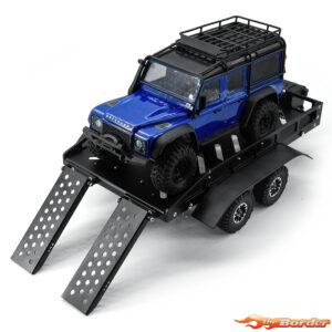 BRP 1/18-1/16 Trailer Black with LED Lights M01003