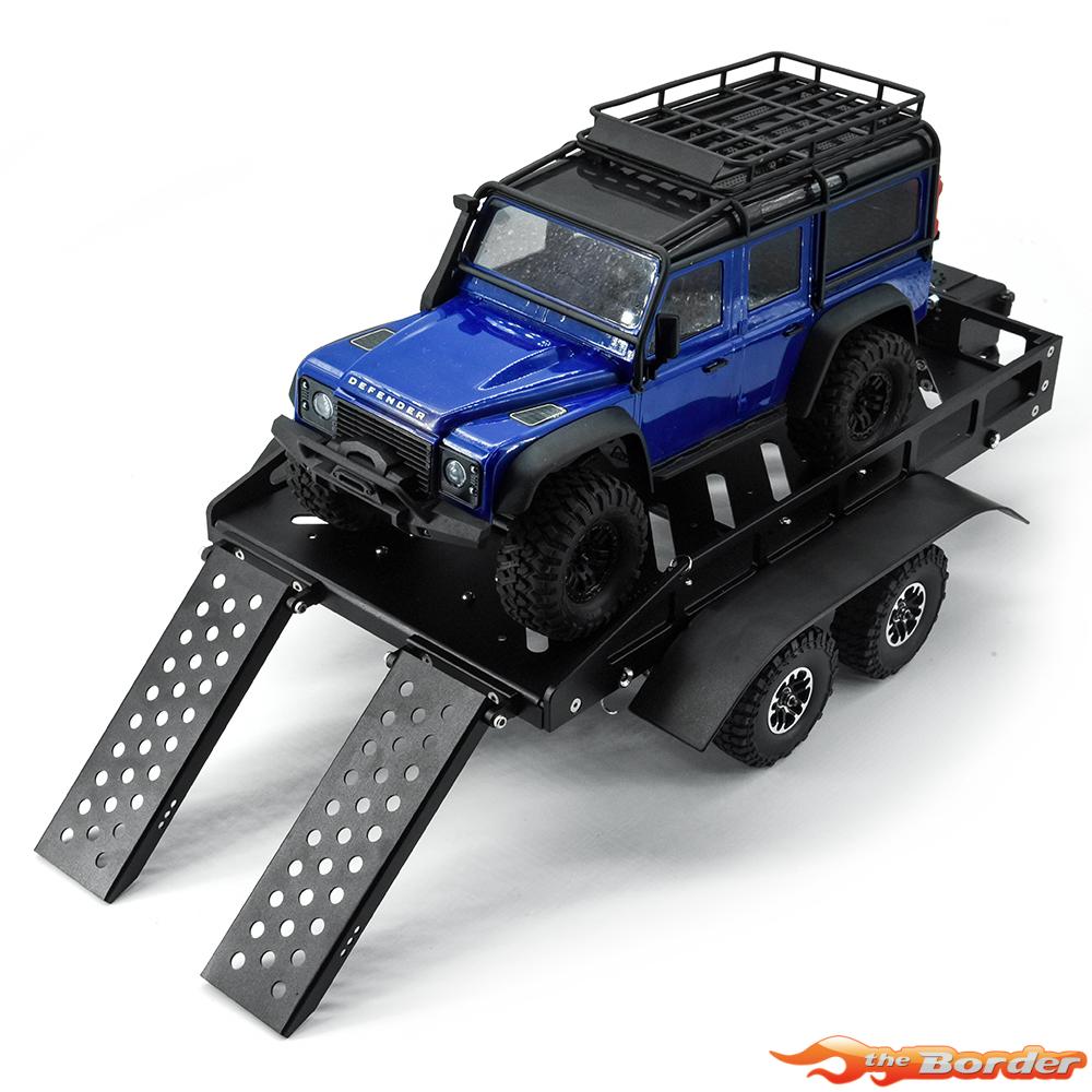 BRP 1/18-1/16 Trailer Gun Metal with Led Lights M01003SL - Afbeelding 3