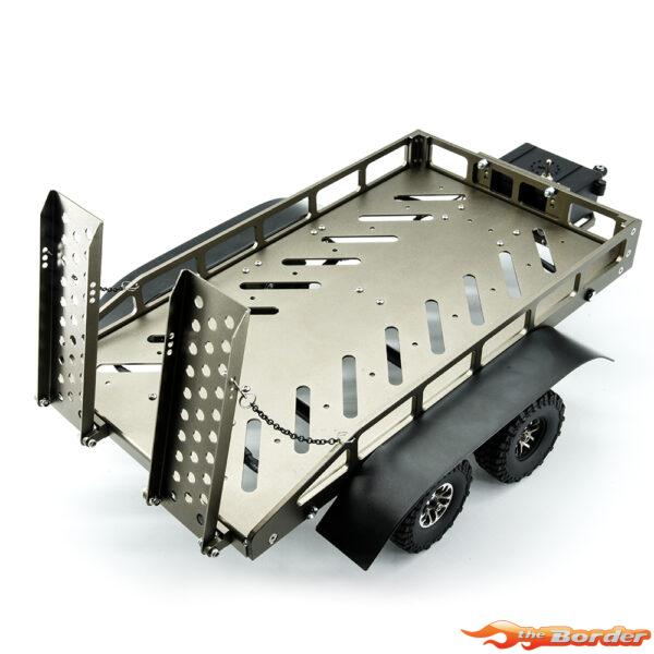 BRP 1/18-1/16 Trailer Gun Metal with Led Lights M01003SL