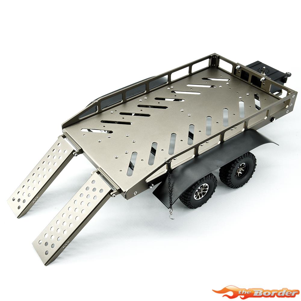 BRP 1/18-1/16 Trailer Gun Metal with Led Lights M01003SL - Afbeelding 10