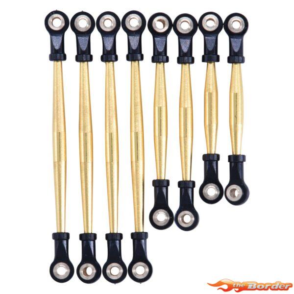 BRP Steel Gold Rod Set with Bushing 1/18 TRX-4M M008