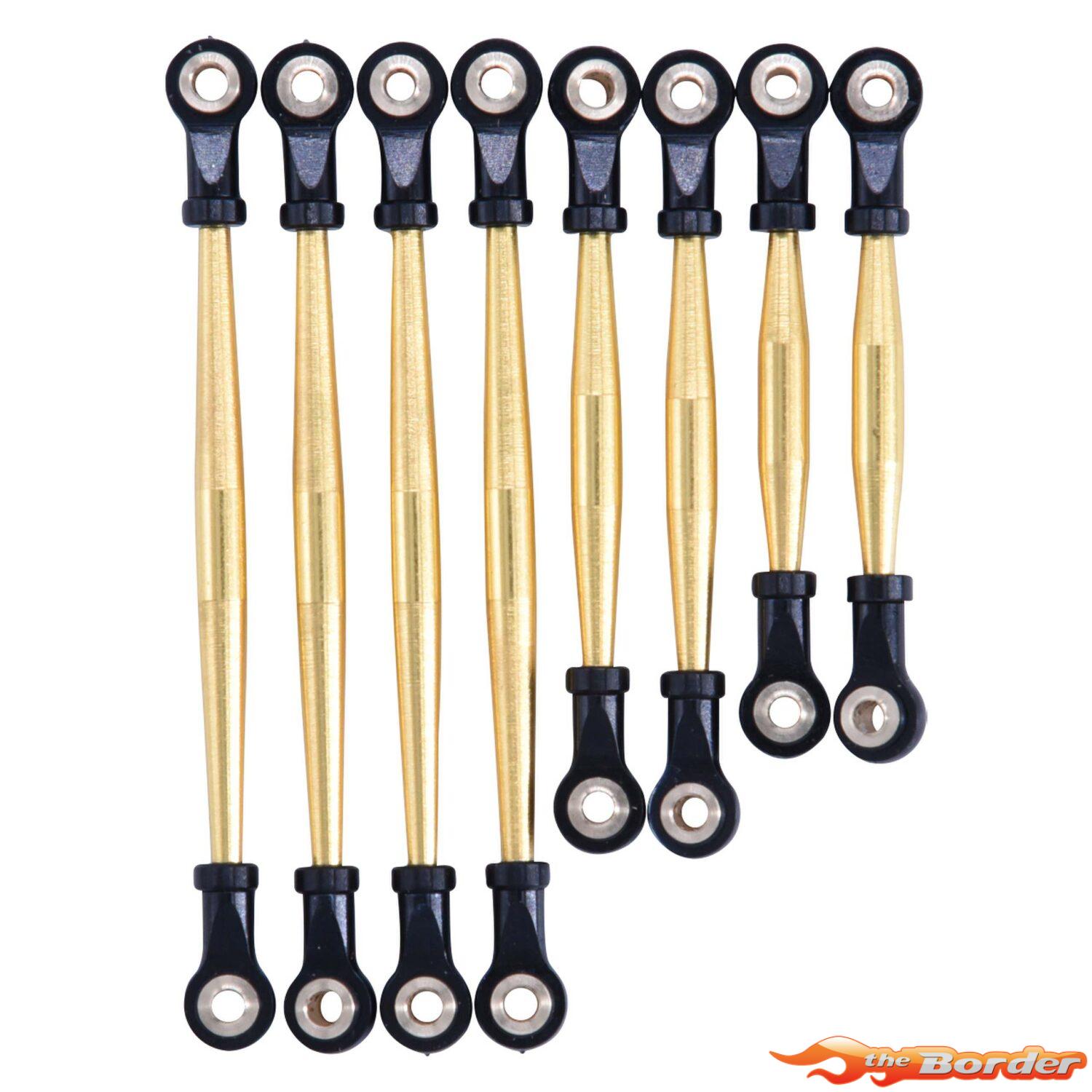 BRP Steel Gold Rod Set with Bushing 1/18 TRX-4M M008