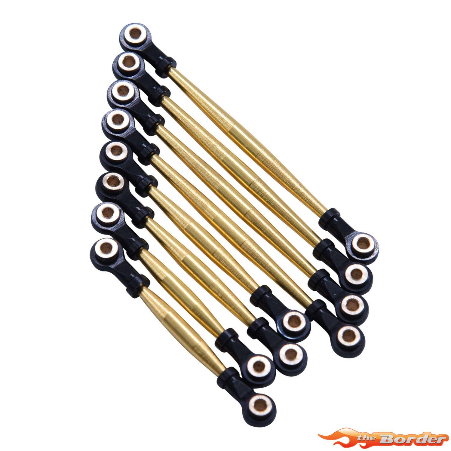 BRP Steel Gold Rod Set with Bushing 1/18 TRX-4M M008 - Afbeelding 3