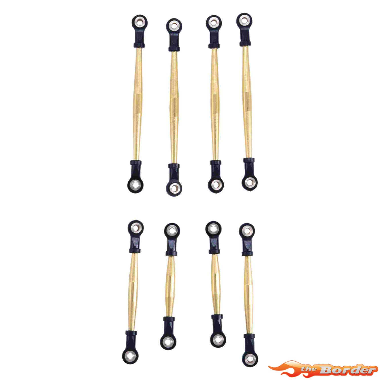 BRP Steel Gold Rod Set with Bushing 1/18 TRX-4M M008 - Afbeelding 4